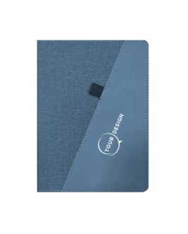 Notebook A5 avec poches extérieures personnalisé