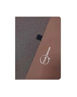 Notebook A5 avec poches extérieures personnalisé
