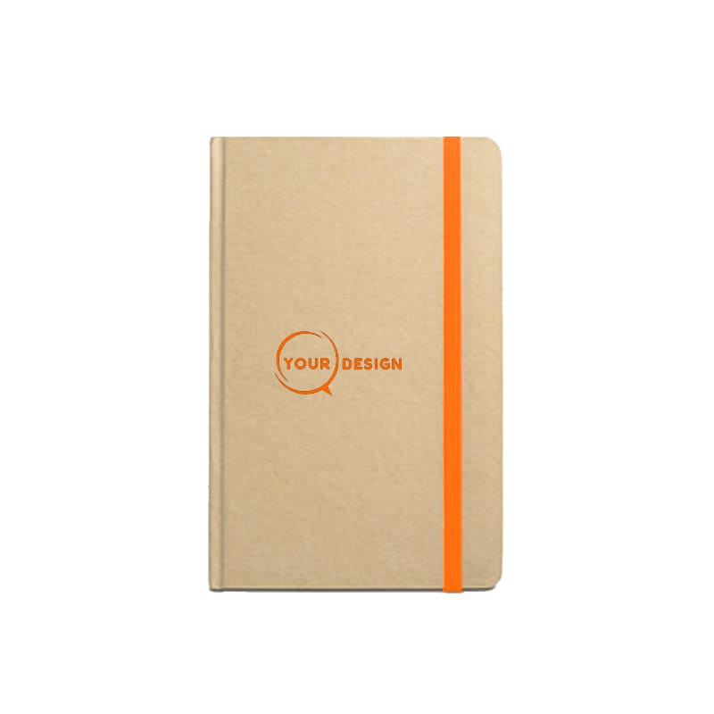 notebook A5 papier recyclé bordure personnalisé Tunisie