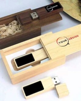 Clé USB écologique en bois publicitaire