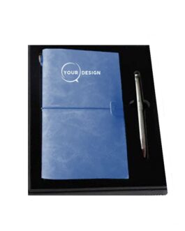 coffret notebook A5  avec stylo personnalisable