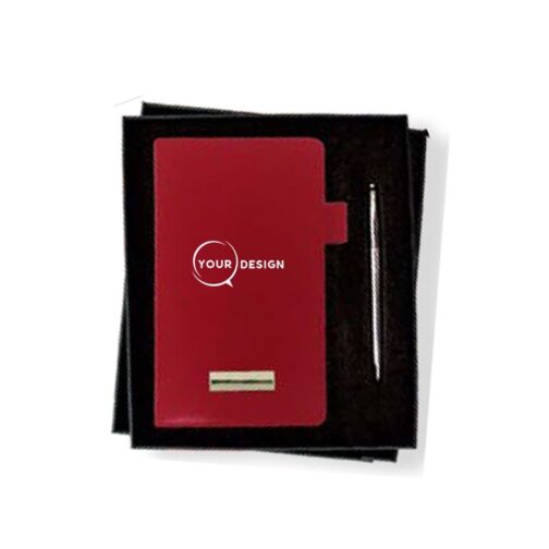 Coffret notebook personnalisé avec stylo publicitaire – Image 2