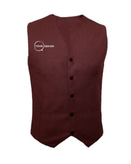 Gilet de service restauration personnalisable