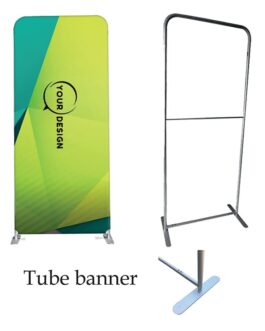 Tube banner wall personnalisé