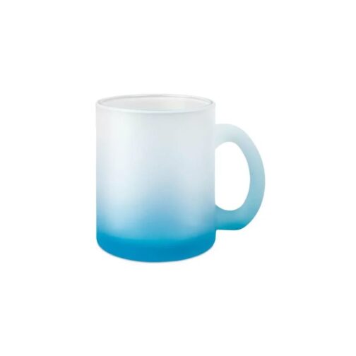 Mug verre transparent sablé dégradé sublimable – Image 3