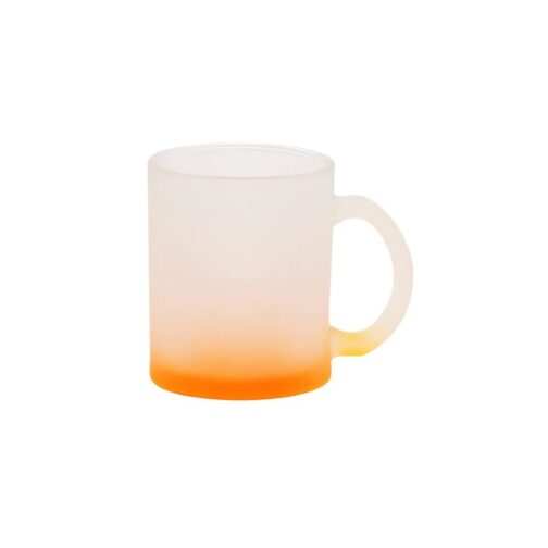 Mug verre transparent sablé dégradé sublimable – Image 2