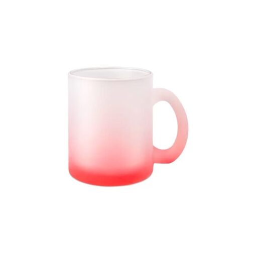 Mug verre transparent sablé dégradé sublimable – Image 11
