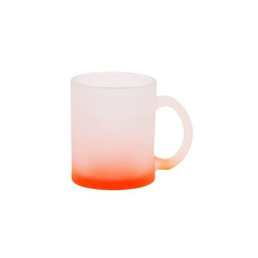 Mug verre transparent sablé dégradé sublimable – Image 10