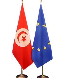 Drapeau support inox Tunisie