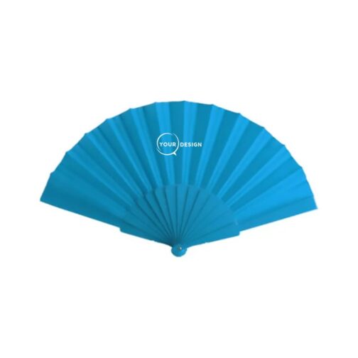 Eventail publicitaire polyester 6 couleurs personnalisé Tunisie – Image 3