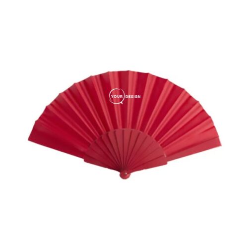 Eventail publicitaire polyester 6 couleurs personnalisé Tunisie