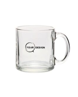 Mug verre transparent sublimable