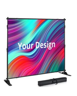 Bannière extensible publicitaire personnalisée