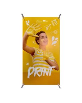 Mini x banner personnalisé Tunisie