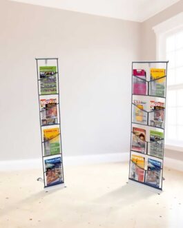 Présentoir pliant porte brochures publicitaire