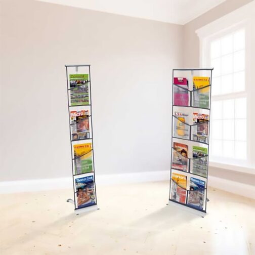 Présentoir pliant porte brochures publicitaire – Image 2