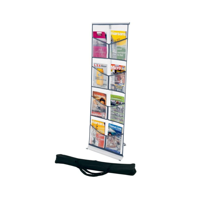 presentoir-pliant-porte-brochure-A4-8poches-de-rangement-store-objet-publikcitaire