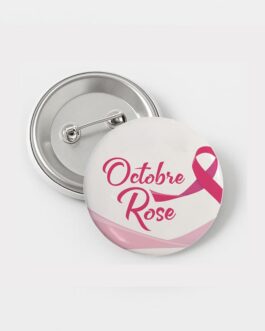 Pins épinglette Octobre rose