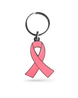 Porte clé emmaillée Octobre rose