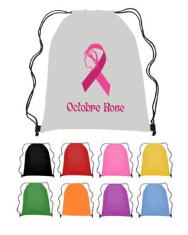 Sac à dos TNT Octobre rose personnalisé
